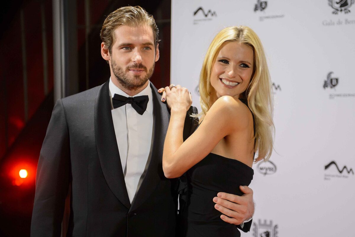 tomaso-trussardi-and-michelle-hunziker-pose-upon-their-news-photo-1617182381